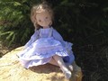 Текстильная кукла ручной работы Полина