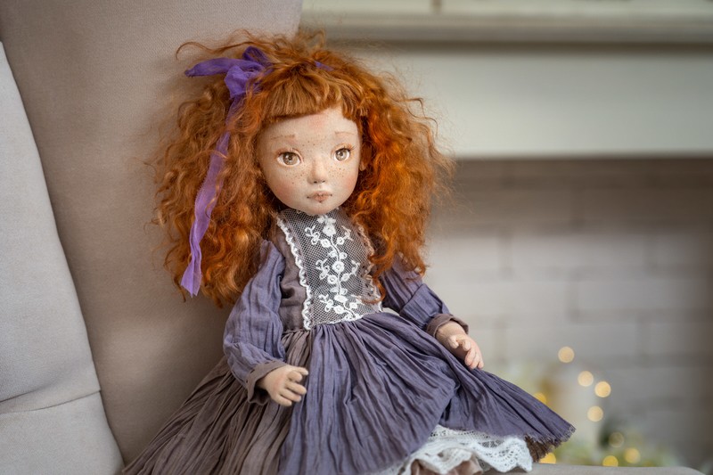 Текстильная кукла Тейя