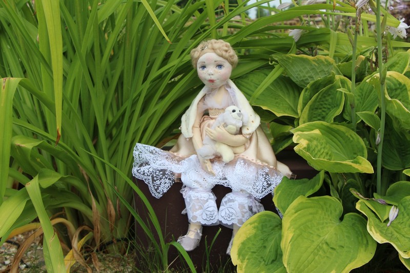 Текстильная кукла Ангел-хранитель