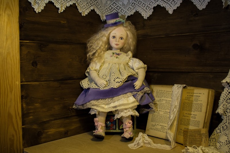 Текстильная кукла Адель